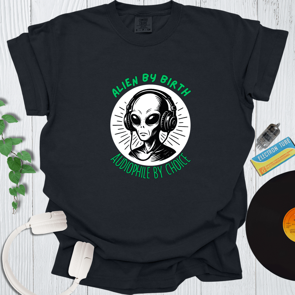 Printify T-Shirt Black / S Alien By Birth