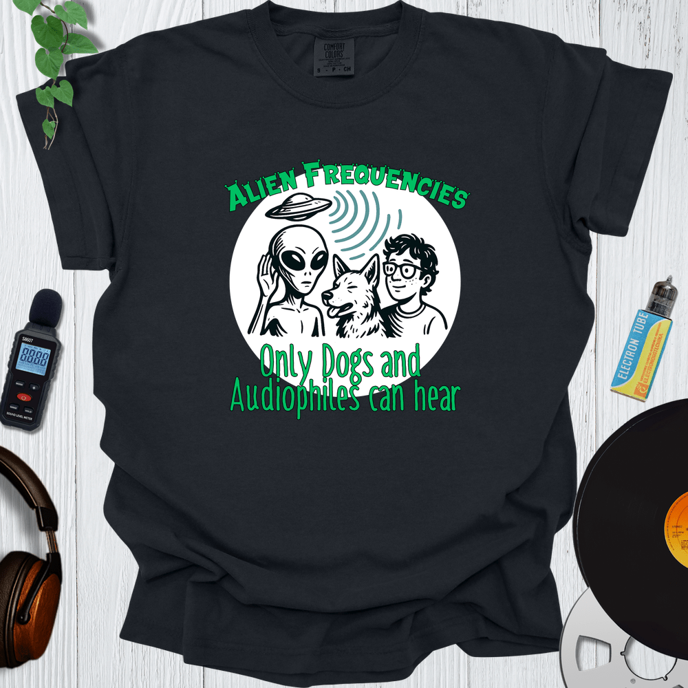 Printify T-Shirt Black / S Alien Frequencies