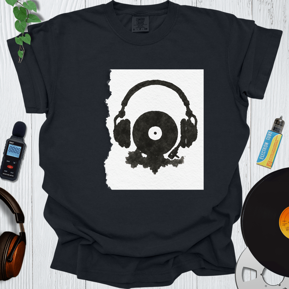 Printify T-Shirt Black / S Audio Rorschach