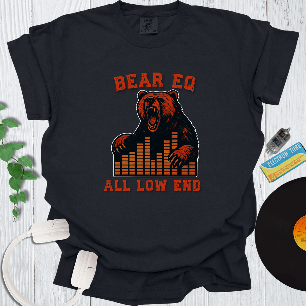 Printify T-Shirt Black / S Bear Eq