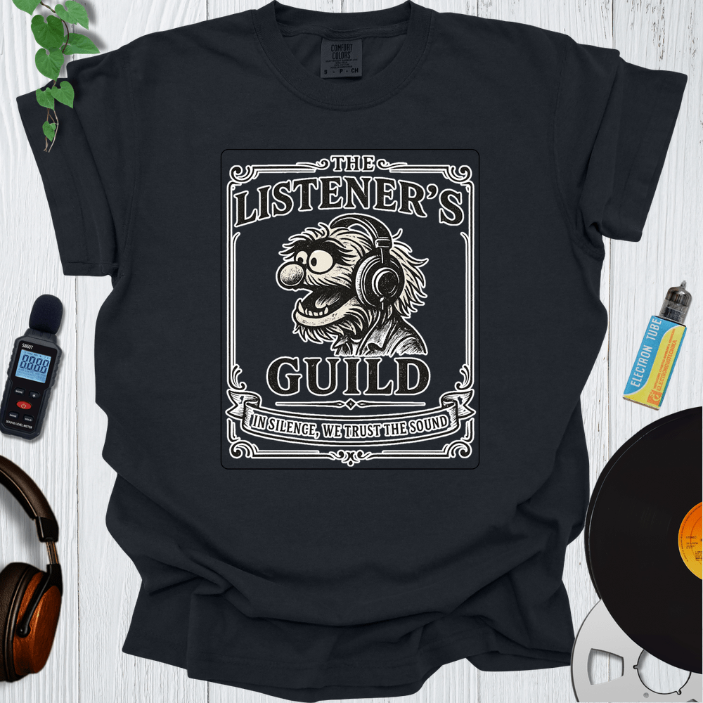Printify T-Shirt Black / S The Listener's Guild