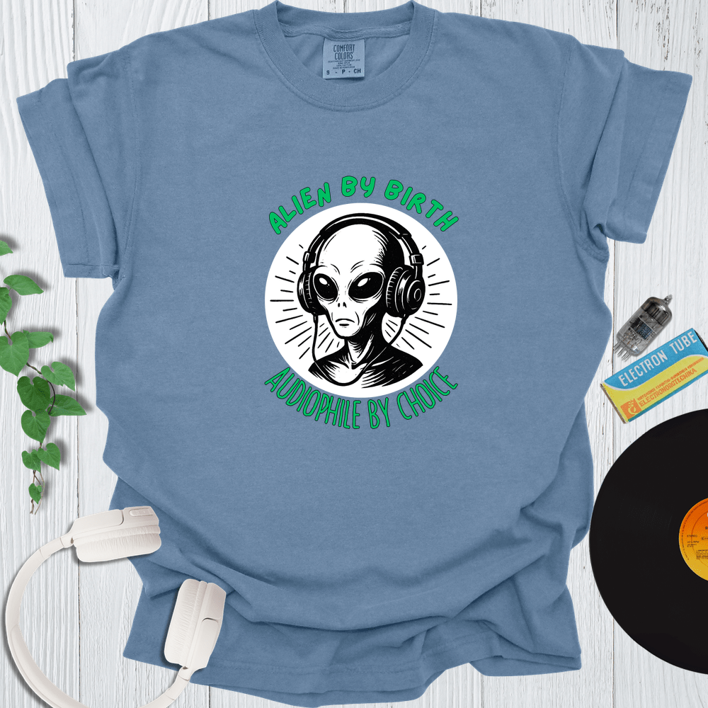 Printify T-Shirt Blue Jean / S Alien By Birth