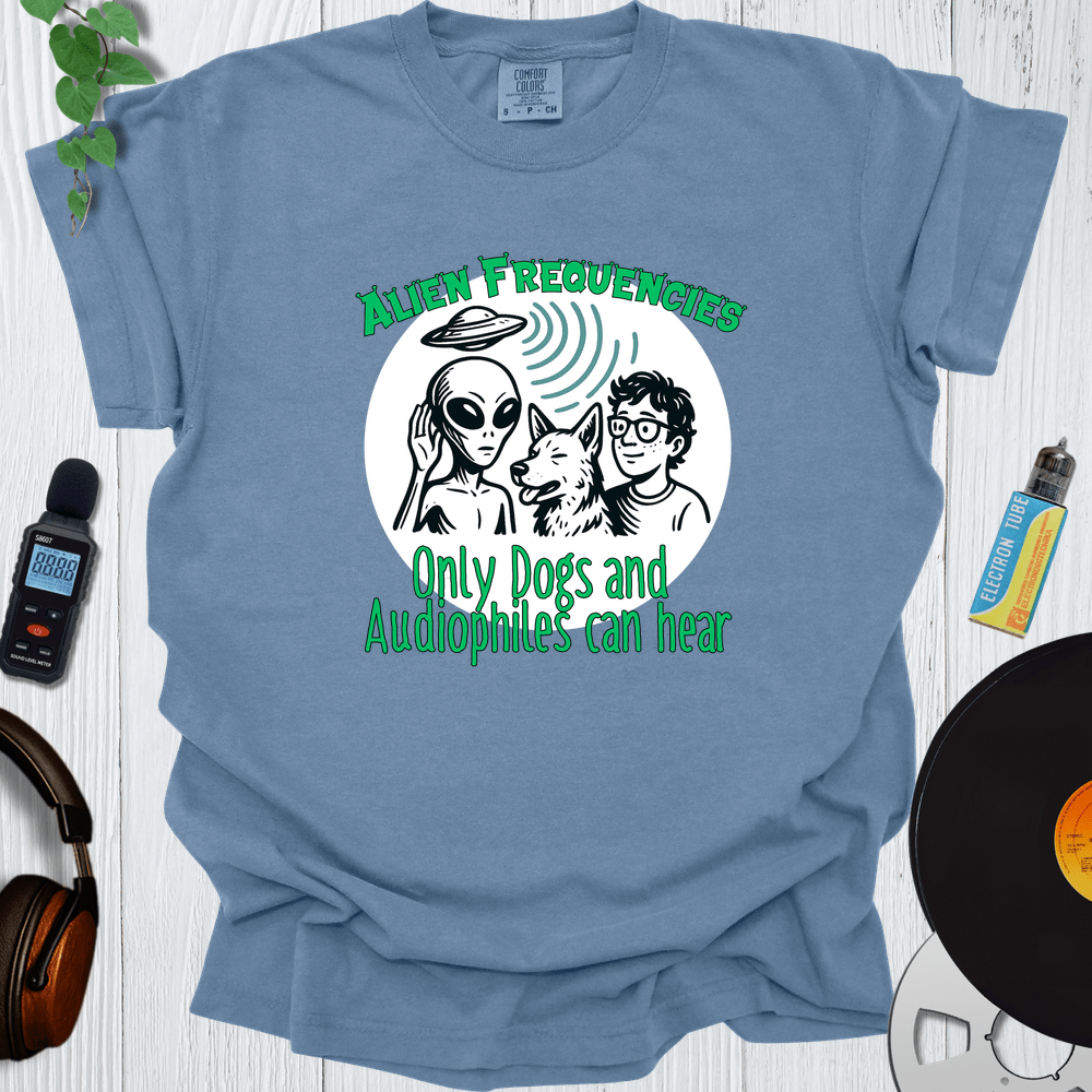 Printify T-Shirt Blue Jean / S Alien Frequencies