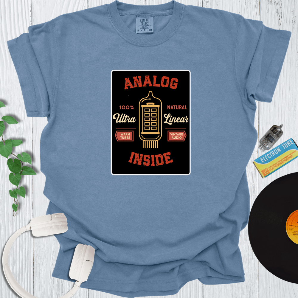 Printify T-Shirt Blue Jean / S Analog Inside