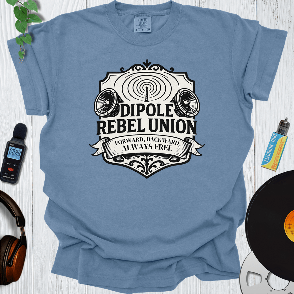 Printify T-Shirt Blue Jean / S Dipole Rebel Union