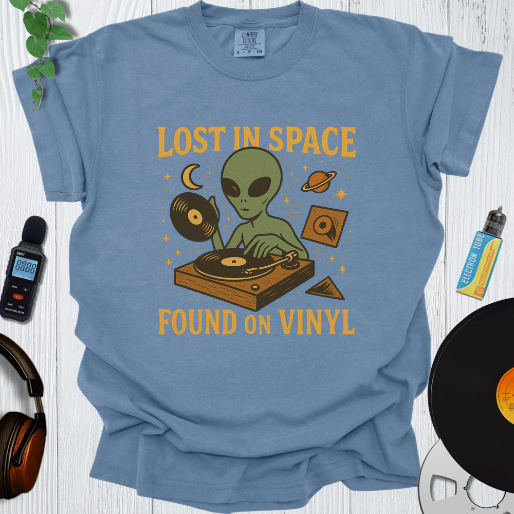 Printify T-Shirt Blue Jean / S Lost In Space