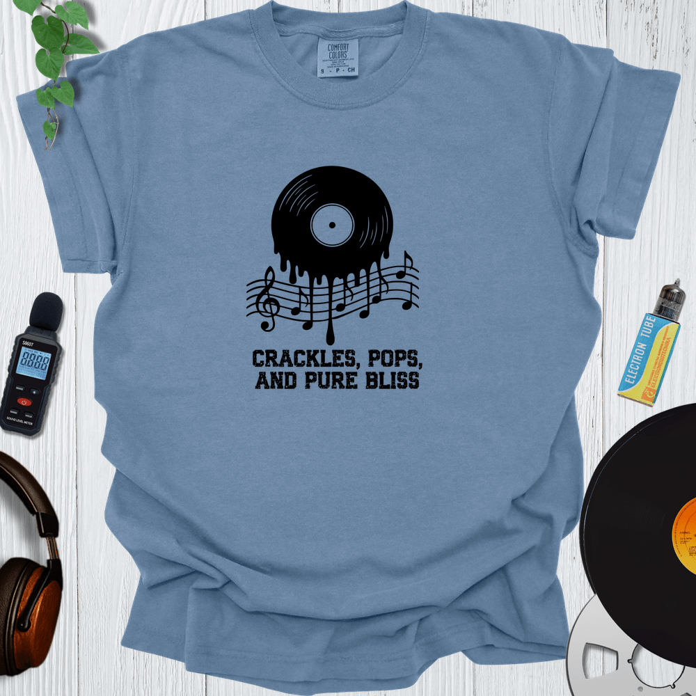 Printify T-Shirt Blue Jean / S Melting Vinyl