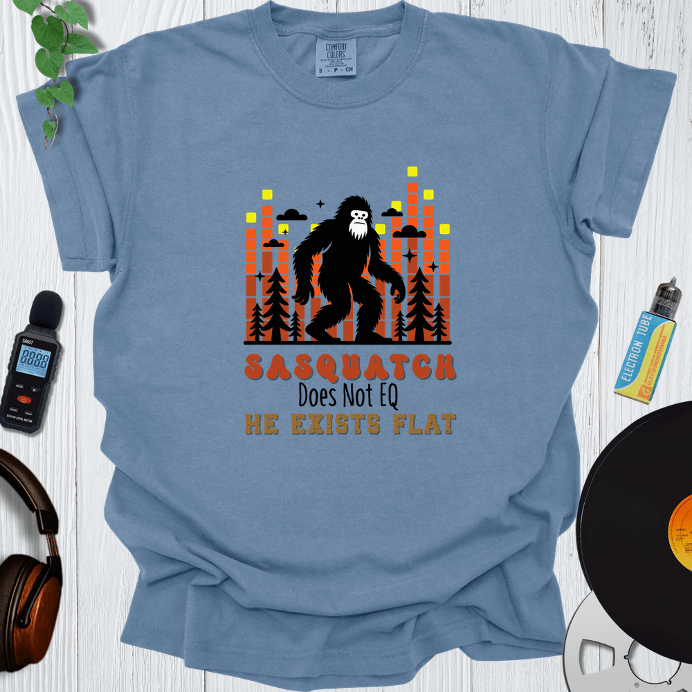 Printify T-Shirt Blue Jean / S Sasquatch Does Not Eq