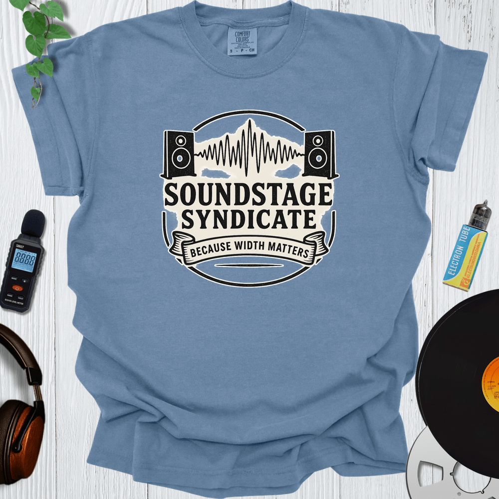 Printify T-Shirt Blue Jean / S Soundstage Syndicate