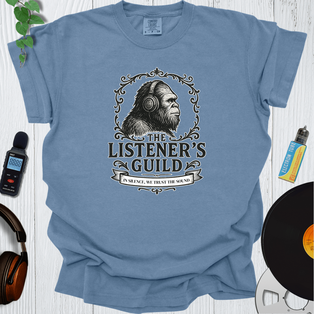 Printify T-Shirt Blue Jean / S The Listener's Guild Sasquatch