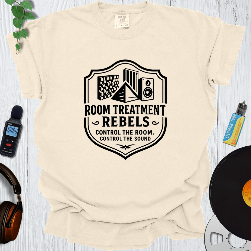Printify T-Shirt Ivory / S Room Treatment Rebels