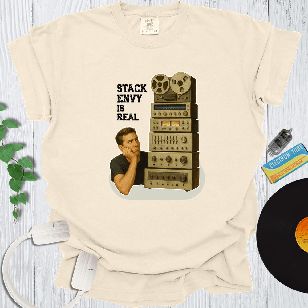 Printify T-Shirt Ivory / S Stack Envy is Real