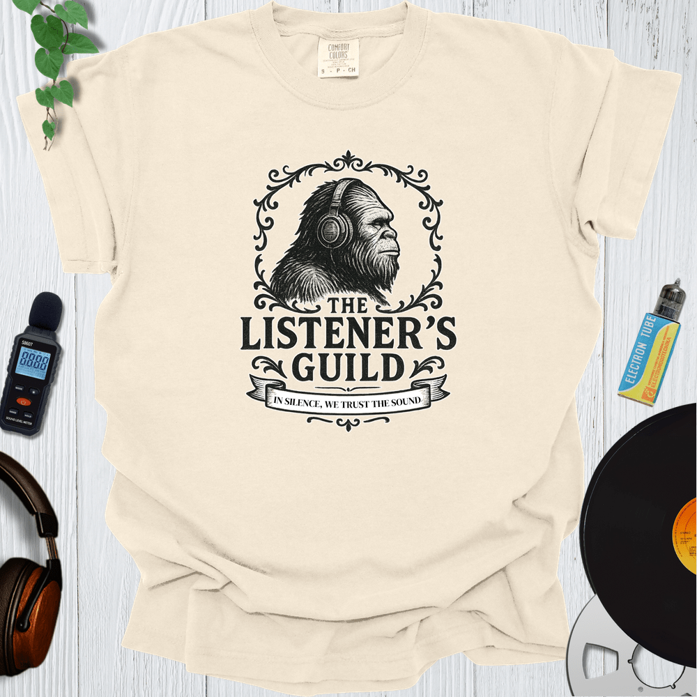 Printify T-Shirt Ivory / S The Listener's Guild Sasquatch