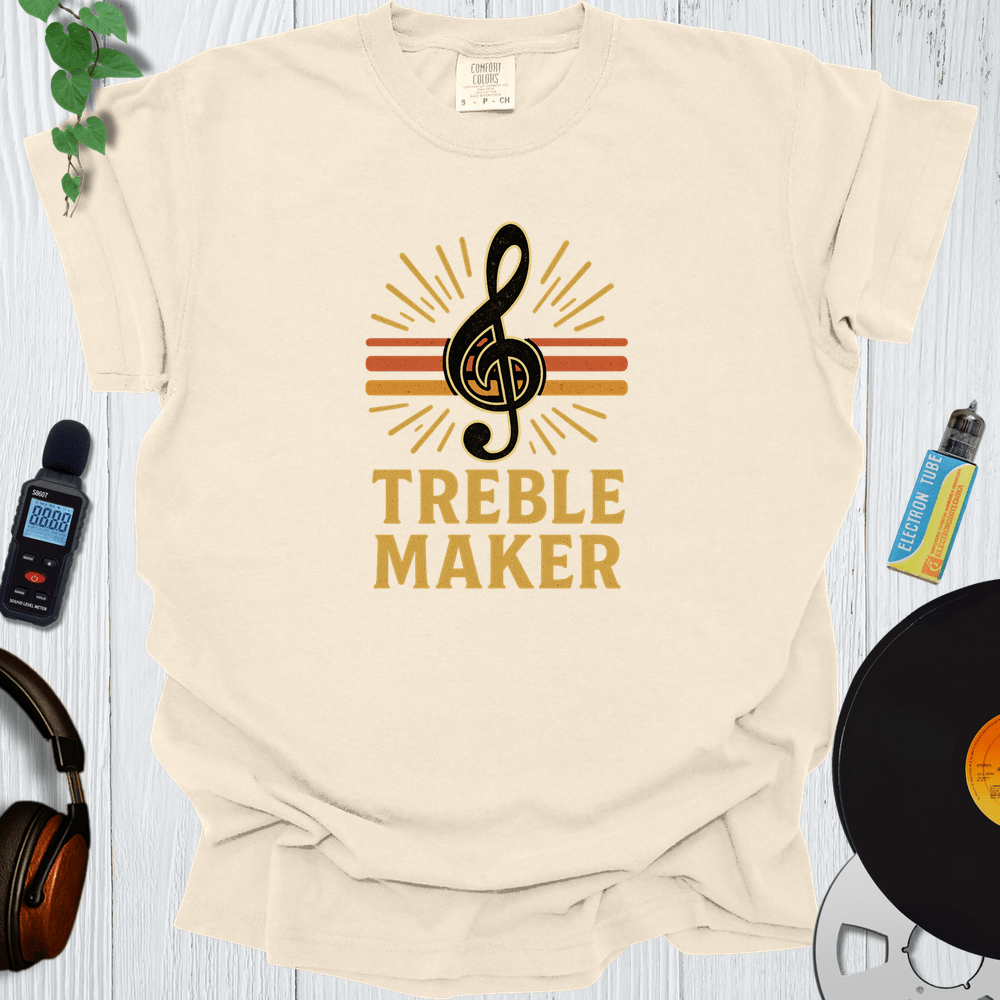 Printify T-Shirt Ivory / S Treble Maker V2