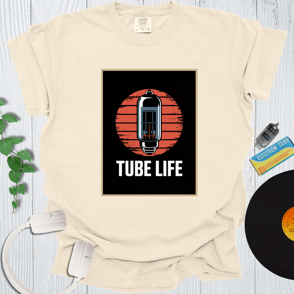 Printify T-Shirt Ivory / S Tube Life