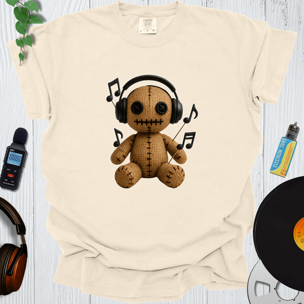 Printify T-Shirt Ivory / S Voodoo Doll