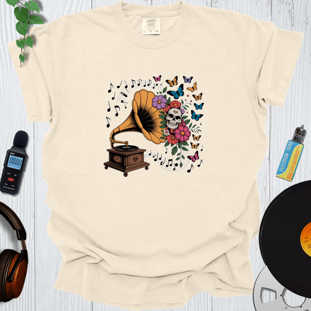 Printify T-Shirt Ivory / S Whimsical Music