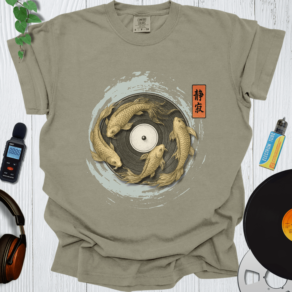 Printify T-Shirt Khaki / S Analog Zen