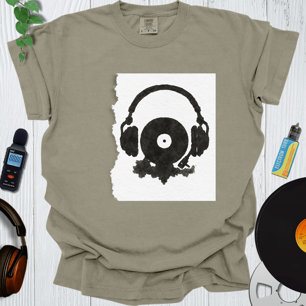 Printify T-Shirt Khaki / S Audio Rorschach