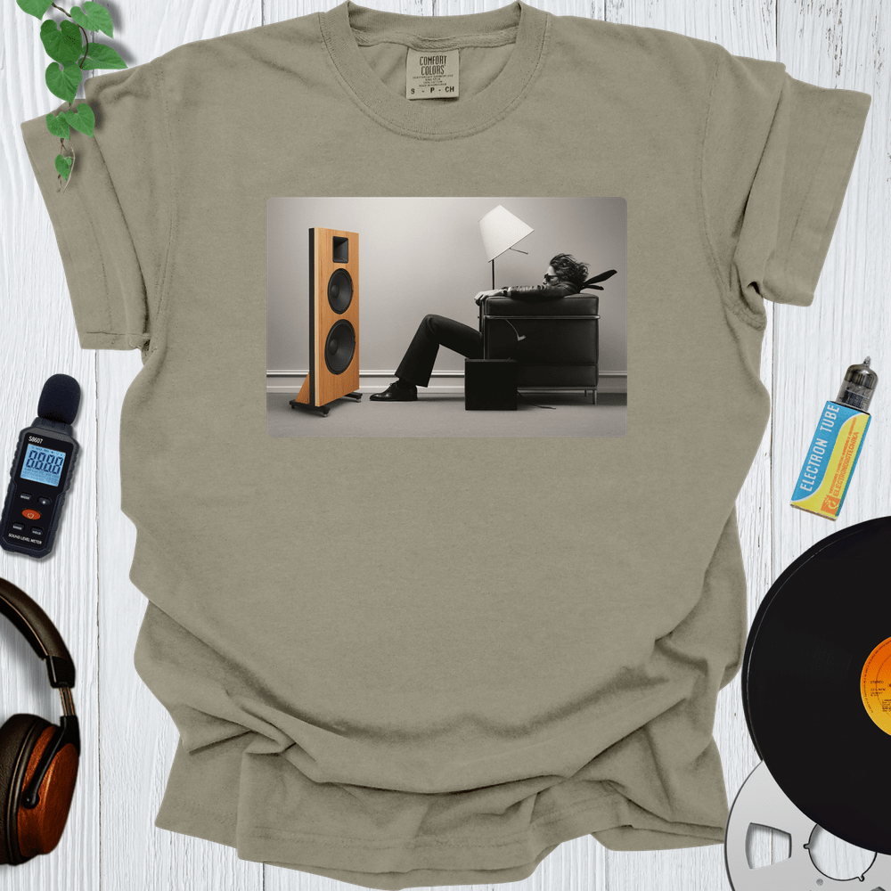 Printify T-Shirt Khaki / S Blown Away