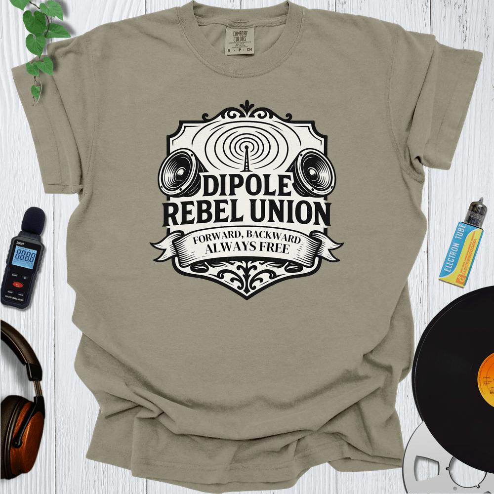 Printify T-Shirt Khaki / S Dipole Rebel Union
