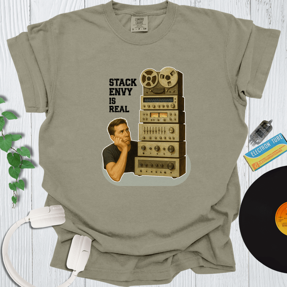 Printify T-Shirt Khaki / S Stack Envy is Real