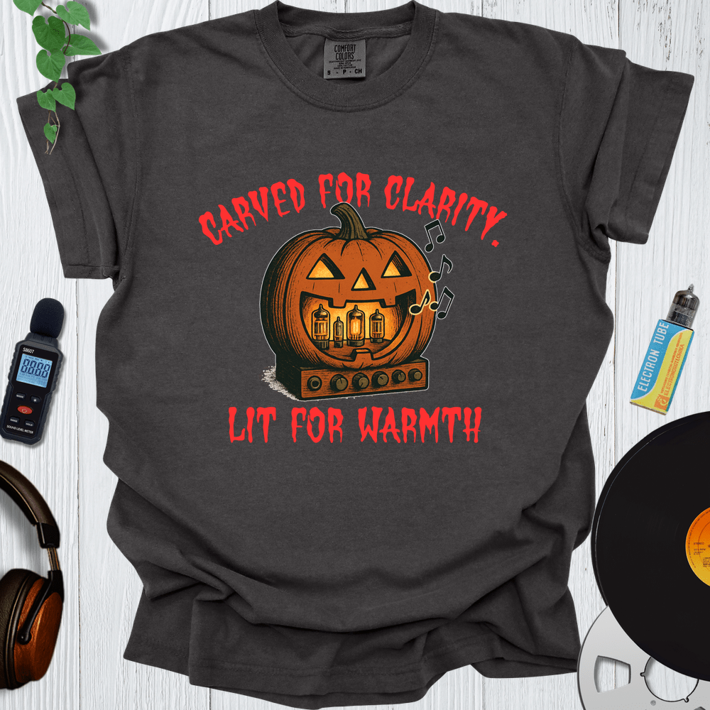 Printify T-Shirt Pepper / S Carved For Clarity Lit for Warmth