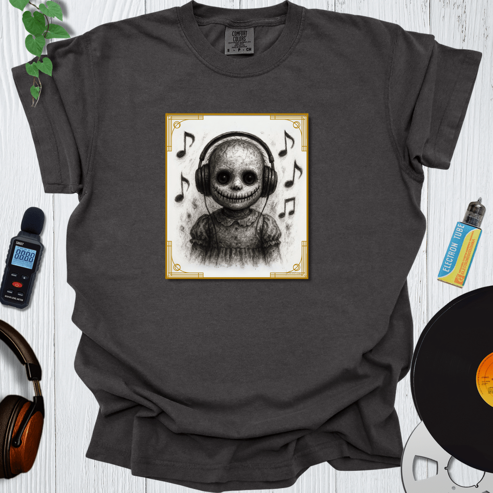 Printify T-Shirt Pepper / S Creepy Doll