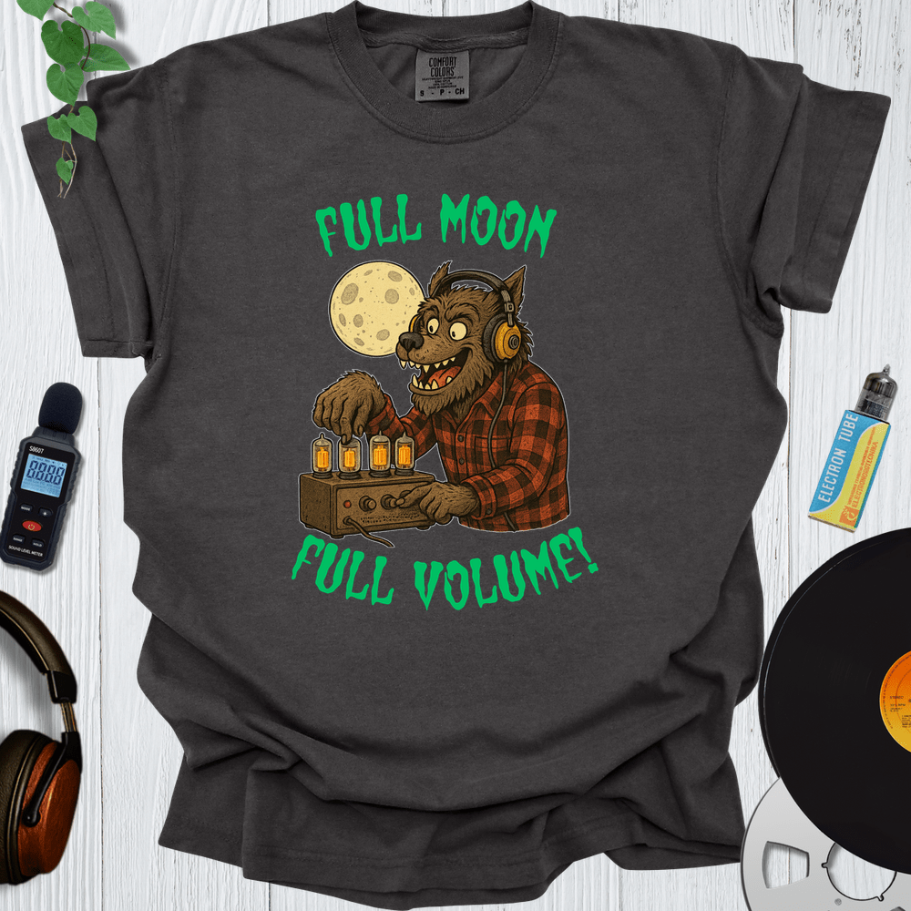 Printify T-Shirt Pepper / S Full Moon Full Volume