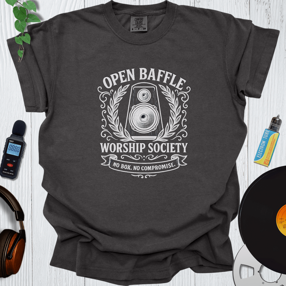 Printify T-Shirt Pepper / S Open Baffle Worship Society