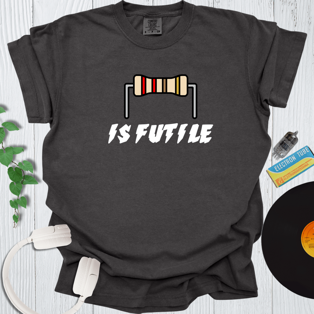 Printify T-Shirt Pepper / S Resistance Is Futile Light