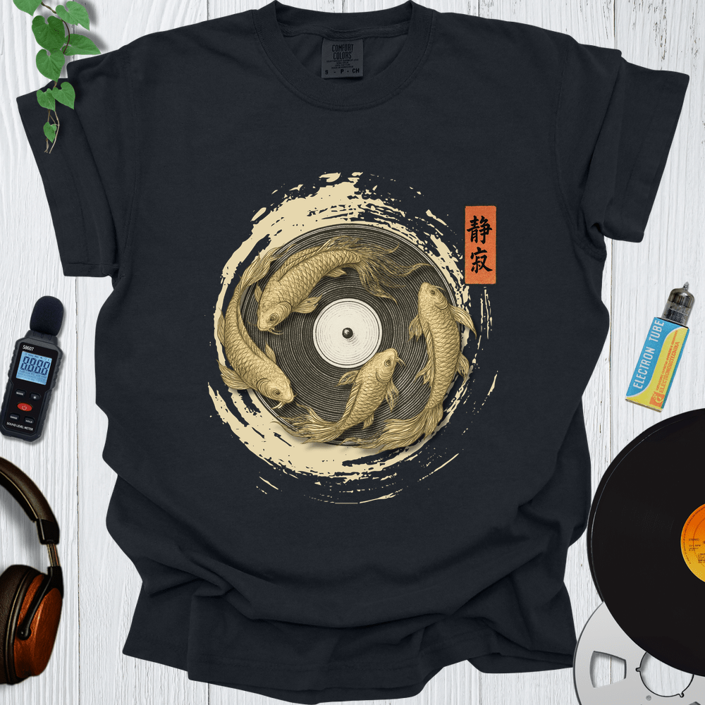 Printify T-Shirt Black / S Analog Zen