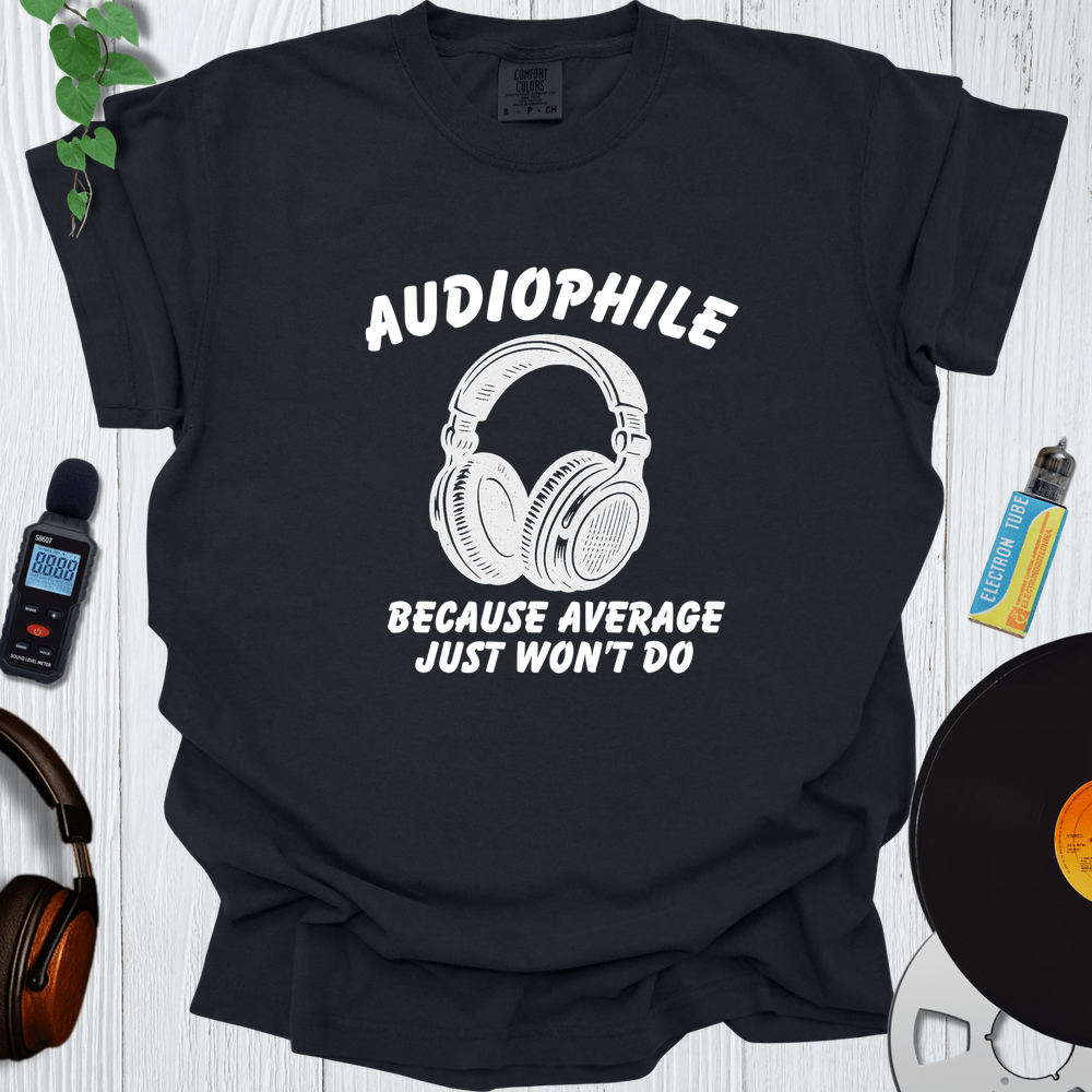 Printify T-Shirt Black / S Audiophile
