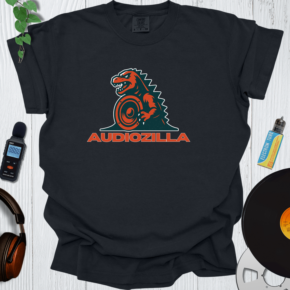 Printify T-Shirt Black / S Audiozilla