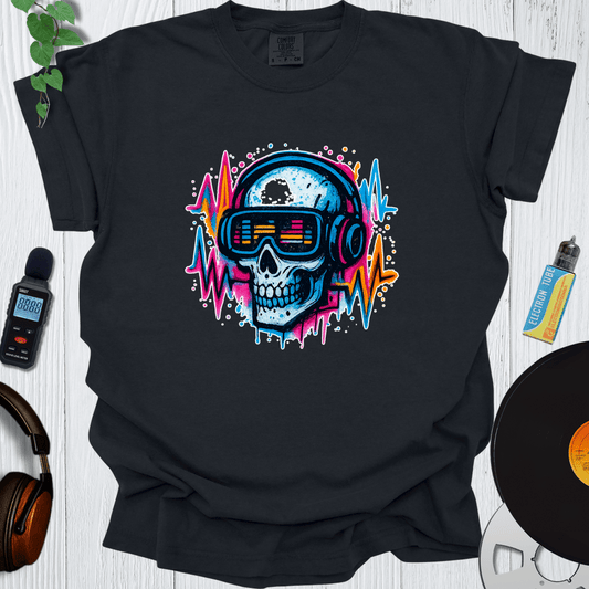 Printify T-Shirt Black / S Graffiti Skull