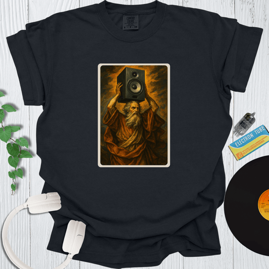 Printify T-Shirt Black / S Moses Speaker