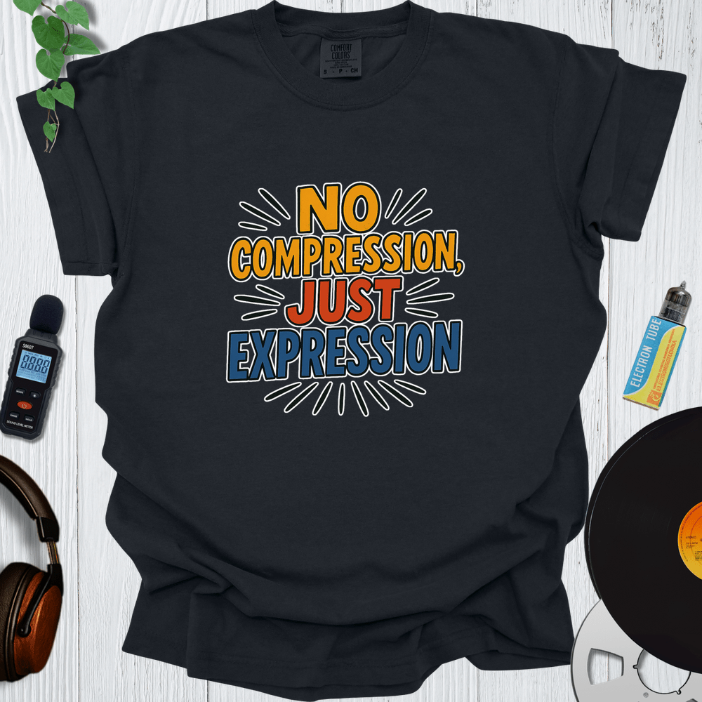 Printify T-Shirt Black / S No Compression Just Expression