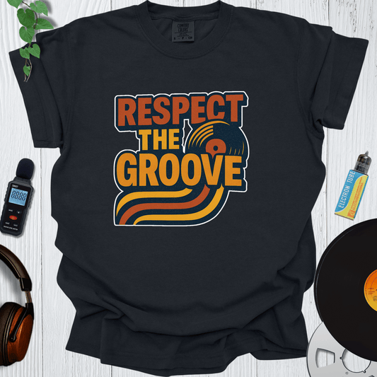 Printify T-Shirt Black / S Respect The Groove