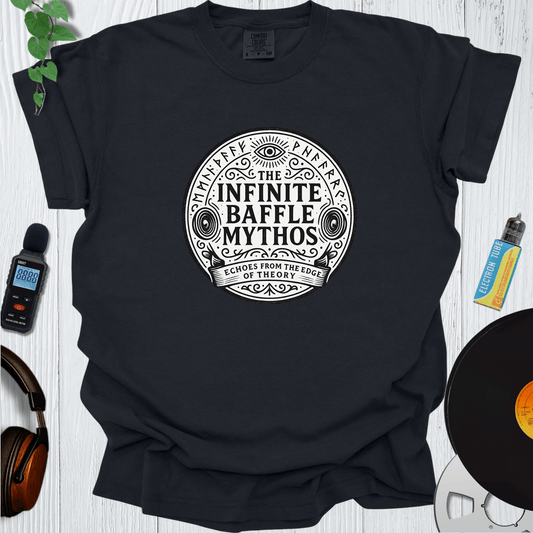 Printify T-Shirt Black / S The Infinite Baffle Mythos