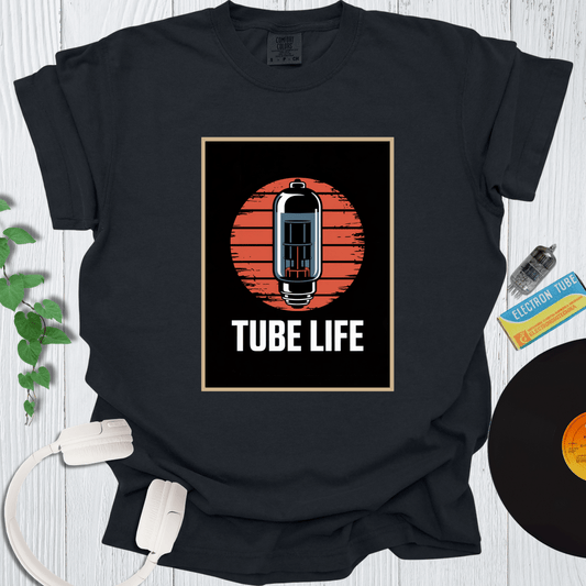 Printify T-Shirt Black / S Tube Life