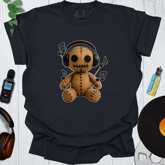 Printify T-Shirt Black / S Voodoo Doll