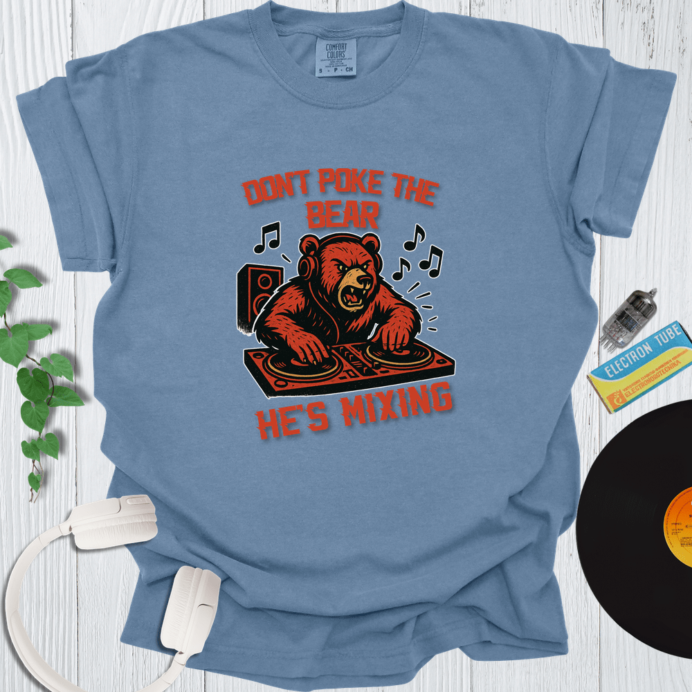 Printify T-Shirt Blue Jean / S Don't Poke the Bear