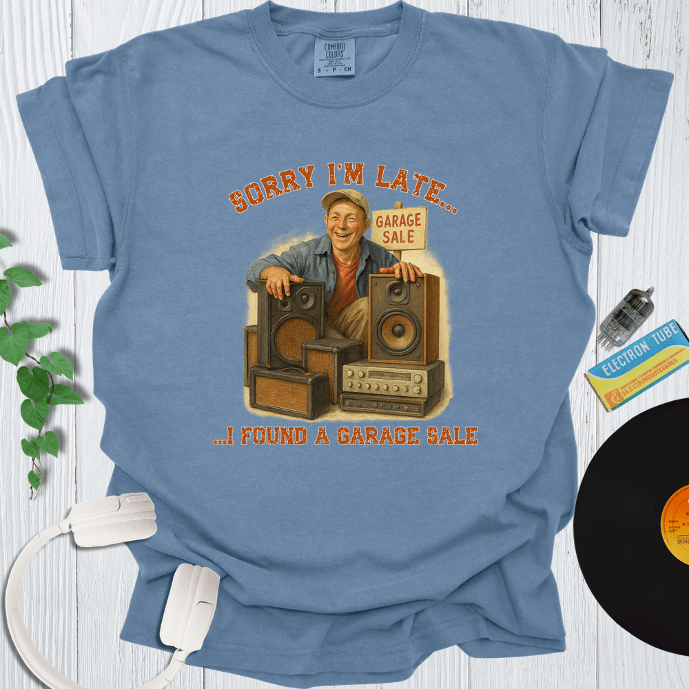 Printify T-Shirt Blue Jean / S Sorry I'm Late