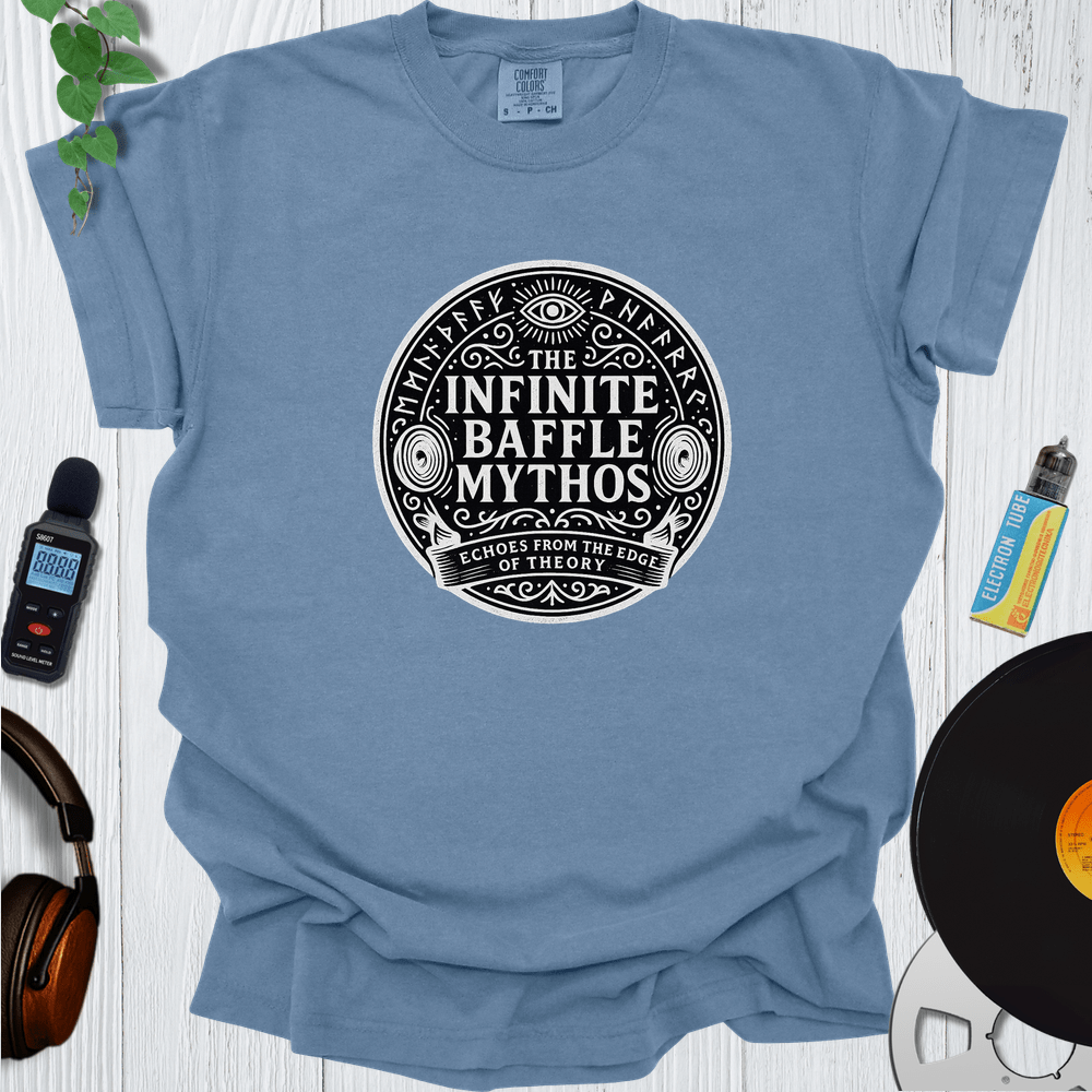 Printify T-Shirt Blue Jean / S The Infinite Baffle Mythos