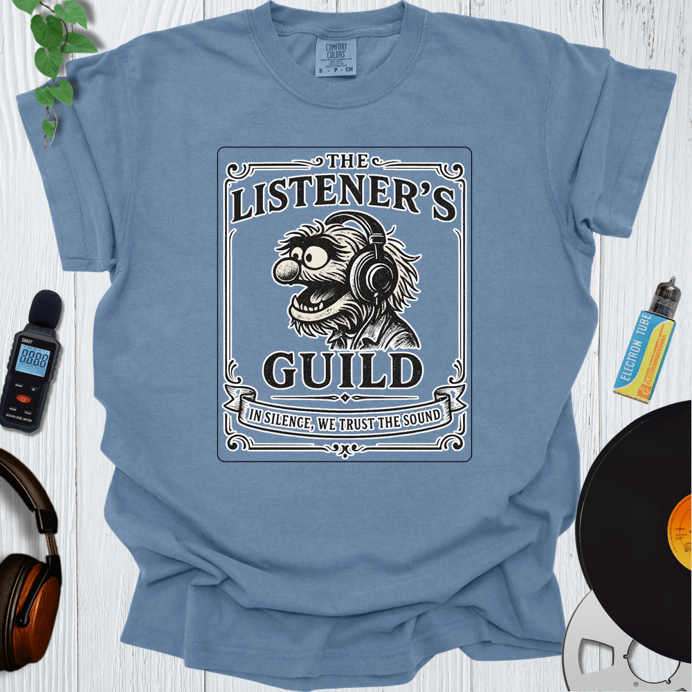 Printify T-Shirt Blue Jean / S The Listener's Guild