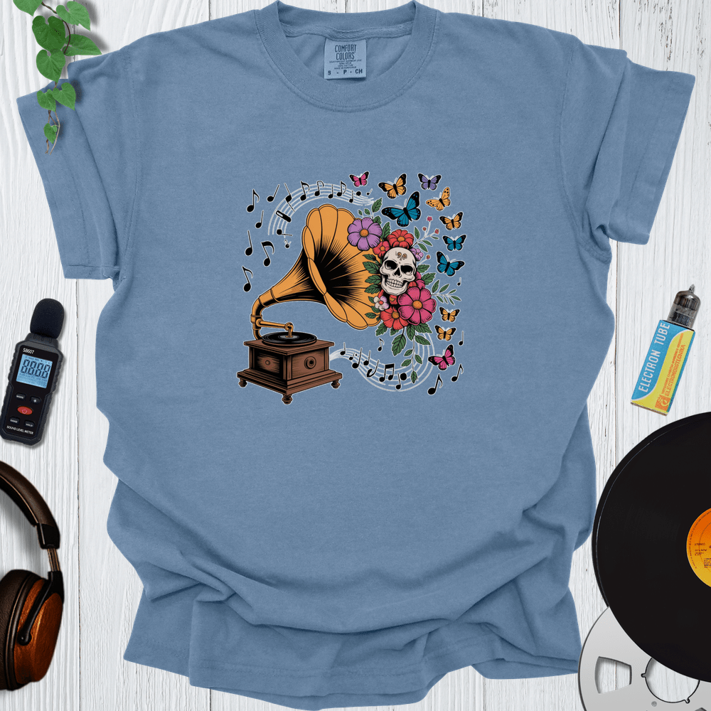 Printify T-Shirt Blue Jean / S Whimsical Music