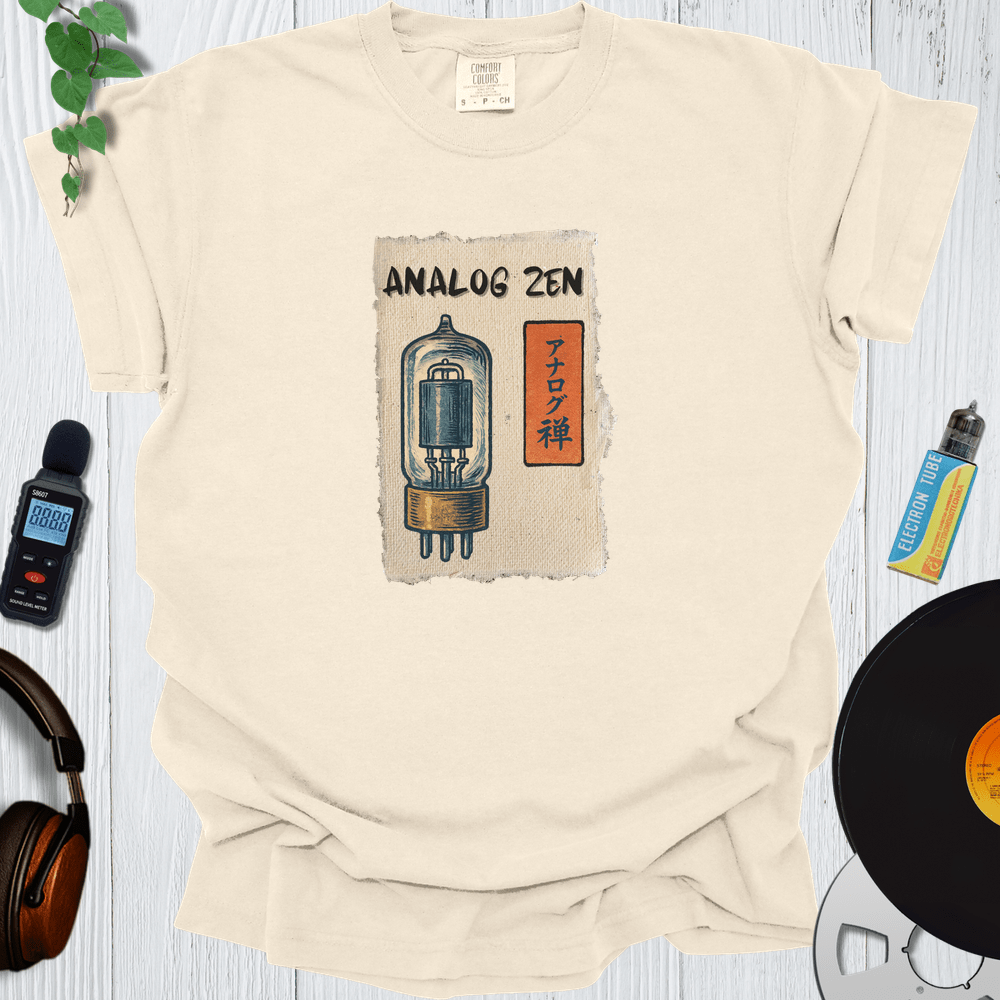 Printify T-Shirt Ivory / S Analog Zen