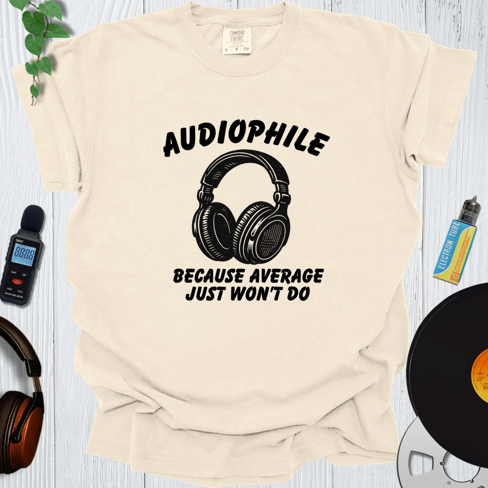 Printify T-Shirt Ivory / S Audiophile