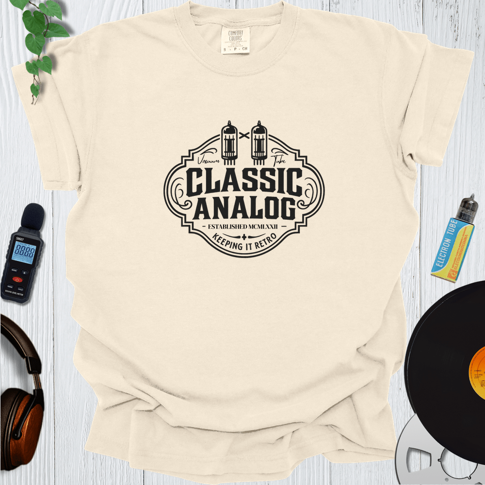 Printify T-Shirt Ivory / S Classic Analog