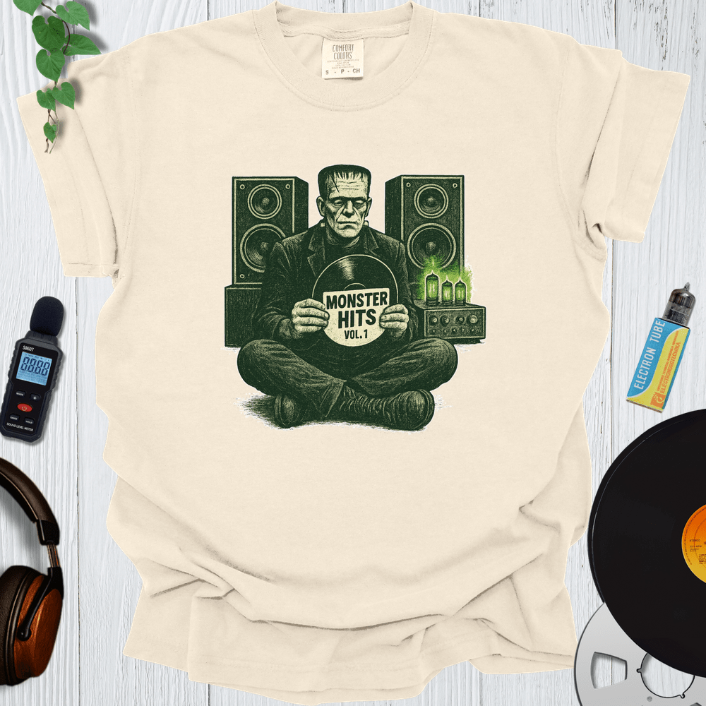 Printify T-Shirt Ivory / S Monster Hits Vol 1